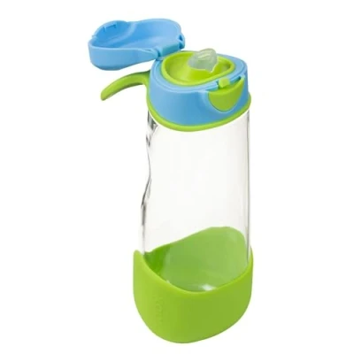 Imagen de b.box Botella de Agua Deportiva para Niños Fácil Agarre y Tapa Antifugas Infantil Diseño Moderno Inclinar Sorber 600 ml
