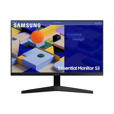 Imagen de Monitor Samsung Essential LS24C312EAUXEN, 24 &quot;, Full HD, 5 ms, 75 Hz, AMD FreeSync , Negro