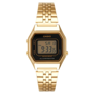 Imagen de Casio Reloj digital goldcoloured/black, Mujer, Talla: One Size, Gold coloured/black