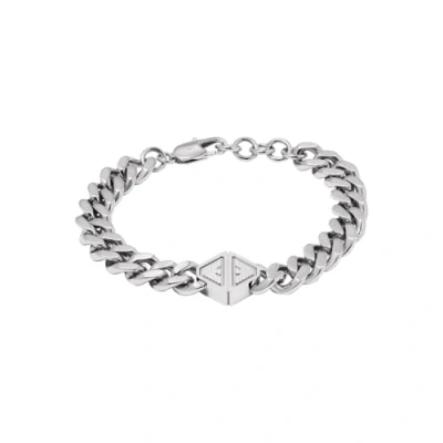 Imagen de Emporio Armani Trend Pulsera silvercoloured, Hombre, Talla: One Size, Silver coloured