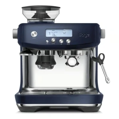 Imagen de Sage Barista Pro Cafetera Profesional con Espumador de Leche Manual, Azul Damasco
