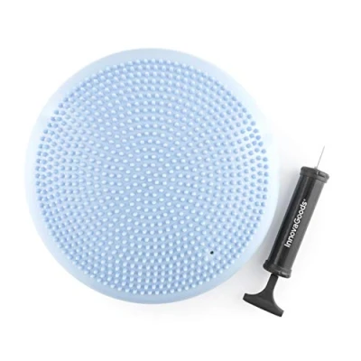 Imagen de InnovaGoods Cojín de Equilibrio con Inflador Cushport, Adultos Unisex.,
