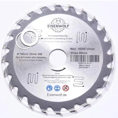 Imagen de Hoja de sierra circular para madera, 140 x 22,23 (20; 16 mm)