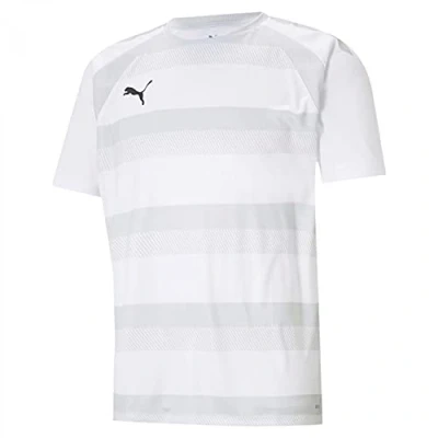 Imagen de Puma Vision Trikot Camiseta deportiva, Hombre, Talla: Small, Weissgrauschwarz