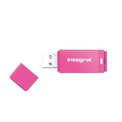 Imagen de Integral Neon Memoria USB (32 GB, 2.0, tapa), rosa