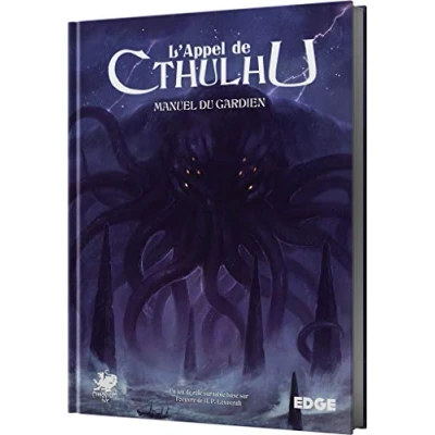 Imagen de Edge Entertainment Juego de rol Asmodee la llamada Cthulhu Manual del Guardián