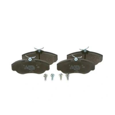 Imagen de BOSCH 0 986 424 565 Juego de pastillas freno Low Metallic Chapa antichirridos, con tornillos accesorios LAND ROVER: Discovery 2, Range Rover 2