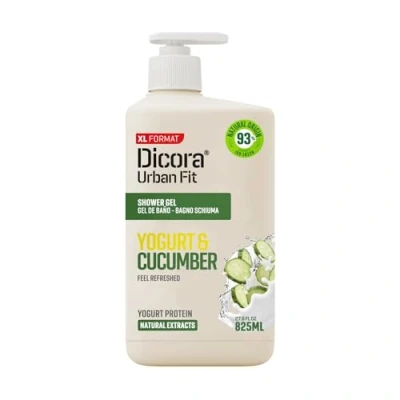 Imagen de DICORA UF SHOWER CREAM PROTEIN YOGURT&amp;CUCUMBER 825ML