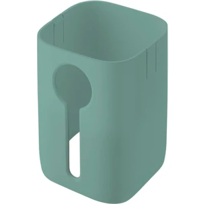Imagen de ZWILLING FRESH &amp; SAVE CUBE Funda para contenedor tamaño 2S, Protección contra la luz solar, Indicador de nivel llenado, Plástico sin BPA, Salvia