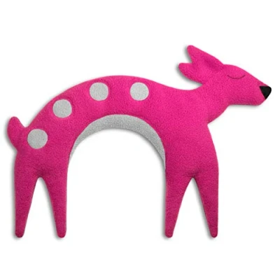 Imagen de SACO TÉRMICO Leschi de semillas para microondas/para la tensión cervical/Animal: Corcino Flora, rosa