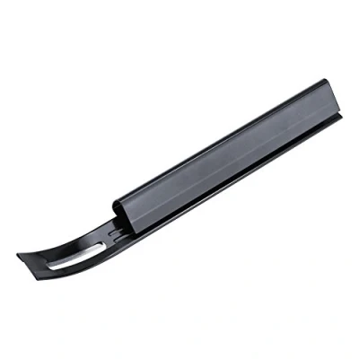 Imagen de 3 en 1 de corte para manualidades cuero bricolaje biseladora cuchillo cortar y adelgazamiento con hojas extraíbles hechos a mano el hogar (negro)