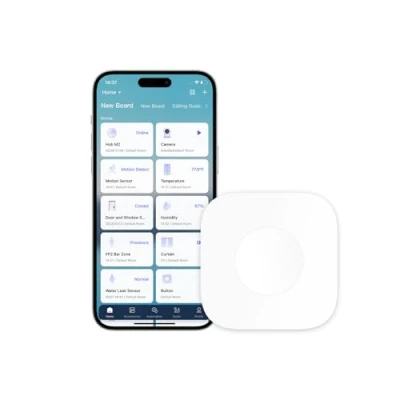 Imagen de AQARA Botón Inalámbrico Individual, Requiere HUB, Conexión Zigbee, de Control Versátil 3 vías para Dispositivos Domésticos Inteligentes, Compatible con Apple HomeKit e IFTTT