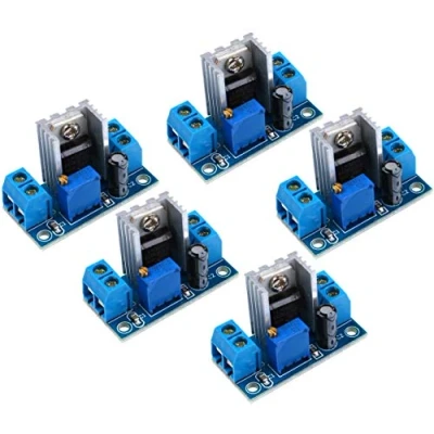 Imagen de TECNOIOT 5pcs LM317 DC Converter Adjustable Linear Regulator Step Down Circuit Board