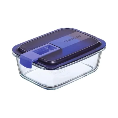 Imagen de Luminarc Easy Box Recipiente Rectangular Hermético Vidrio 19x14x7,3cm 82cl Transparente
