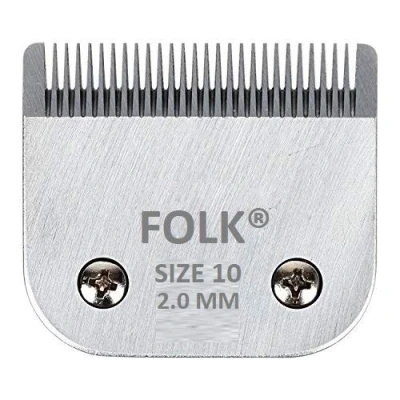 Imagen de Folk Cabezal Cuchillas Intercambiable Serie A5 peluquería Canina, Wahl, Aesculap, Moser, Oster, Liveryman, GTS (B Size #10 1.6mm)
