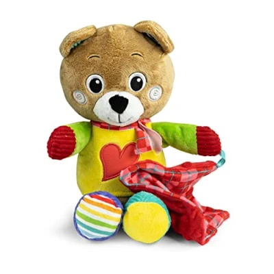 Imagen de Clementoni Bob el Osito, Peluche bebé Desde 0 Meses.Peluche en Caja, para Jugar también con la Caja como Escenario. Un simpático Osito de doudou acompañar al (17761)