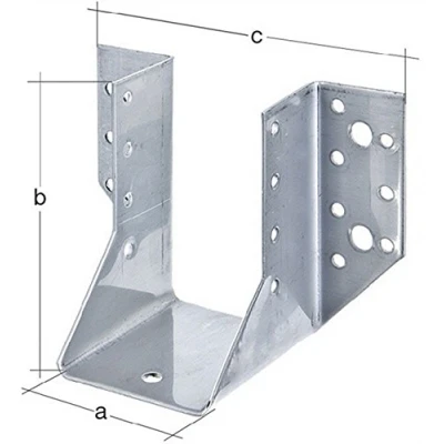 Imagen de Alberts Soporte en U, Acero, 160 x 200 mm