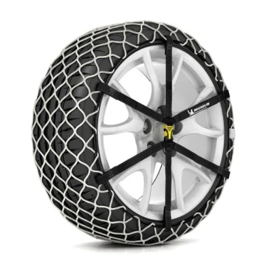 Imagen de Michelin Easy Grip Limited 008336 Cadenas para nieve con tensor de cadena instrucciones montaje, bolsa almacenamiento Plástico norauto,