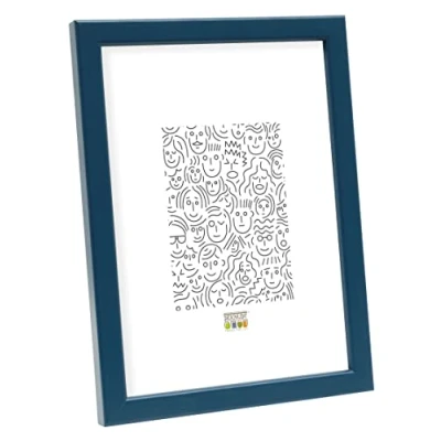 Imagen de Deknudt Frames S41JL6 24x30 Marco Azul Madera