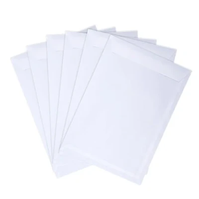 Imagen de Emerson 50 sobres blancos DIN C4, 229 x 324 mm, 90 g, grandes A4, sin ventana,