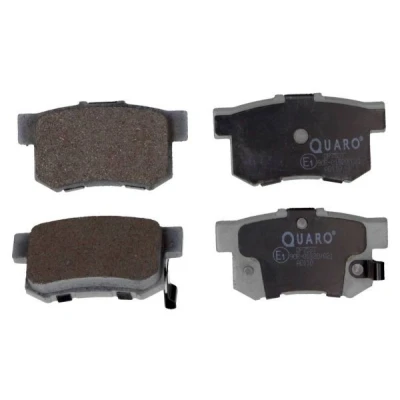 Imagen de QUARO QP7537 Juego de pastillas freno Eje trasero con avisador acústico desgaste HONDA: CIVIC 6 Hatchback, 7 Accord Limousine