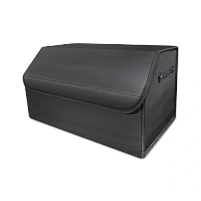 Imagen de Ergocar Organizador de Maletero Coche, Plegable Coche para Almacenamiento con Asa, Tapa, Base Antideslizante, Fácil Limpiar, Coches y SUV