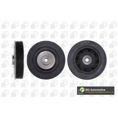 Imagen de BGA DP0205 Polea de Cigüeñal 136, 132mm desacoplado PEUGEOT: 206 Hatchback, Partner I Furgoneta, 307 RENAULT: Kangoo I, CLIO 2