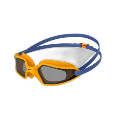 Imagen de Speedo Hydropulse Junior Gafas de natación Unisex, Anaranjado/Azul, Talla Única