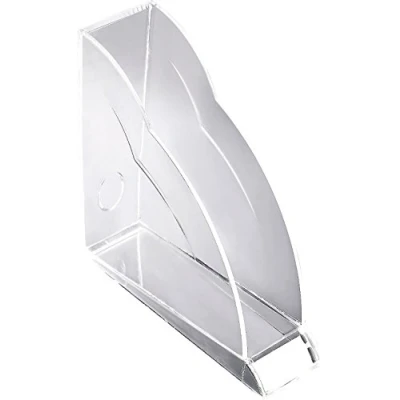 Imagen de Rexel Revistero Nimbus Cristal estantes para revistas (Transparente)