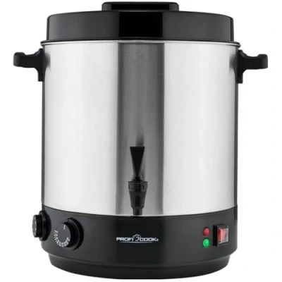 Imagen de ProfiCook® 2en1 máquina para hervir y bebidas calientes depósito de 32L función mantener caliente 2100W 30C 100C hervidor acero inoxidable con grifo vaciado PC EKA 1283