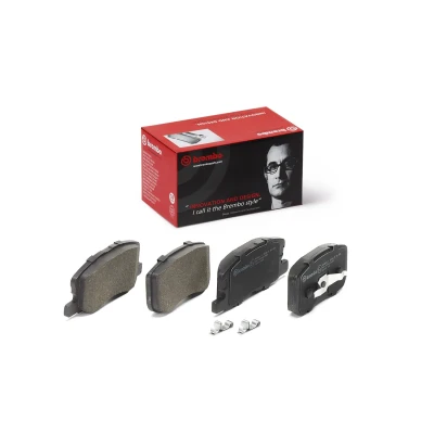 Imagen de BREMBO P 54 046 Juego de pastillas freno con avisador acústico desgaste sin accesorios MITSUBISHI: COLT 6