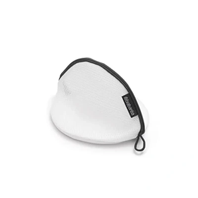 Imagen de Brabantia Bolsa para Sujetadores en la Lavadora de Malla Protectora Ropa Hecha con Resistente Esenciales Blanco 15,5 x 26,5 1,5 cm