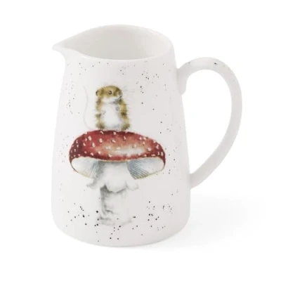 Imagen de Wrendale Designs Royal Worcester Deigns Jarra pequeña de 125 ml para posie o crema individual He is a Fun Gi Mouse