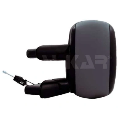 Imagen de Espejo retrovisor Alkar 9264930 izquierda imprimado Ajuste por cable, convexo para vehíc. con volante a la FIAT: Doblo I Familiar