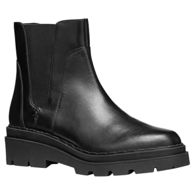 Imagen de Geox Felleny Botines con plataforma, Mujer, Talla: 40, Black Zapatos