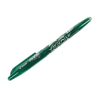 Imagen de Frixion Verde Pilot Bolígrafos Borrable 0.7mm Punta BL FR7 (Paquete de 3)