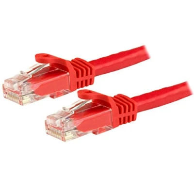 Imagen de StarTech.com Cable de Red Ethernet Cat6 Snagless 3m Rojo Patch RJ45 UTP