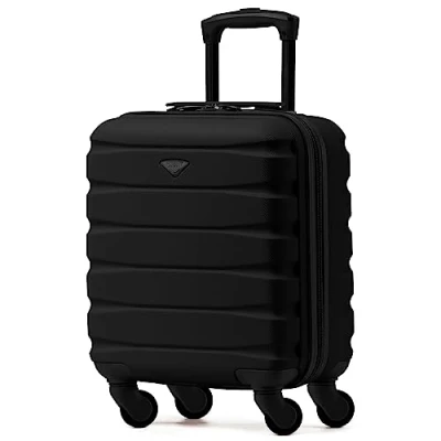 Imagen de Flight Knight Maleta Rigida Ligera de 4 Ruedas, Equipaje Mano Aprobado para Mas 100 Aerolineas como British Airways, Ryanair y easyJet Gratis 45x36x20cm