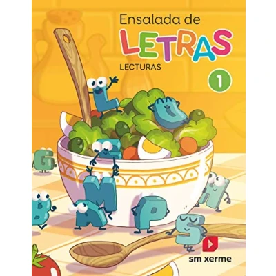 Imagen de Lecturas. Ensalada de letras. 1 Primaria. Xerme. (MAS SAVIA)