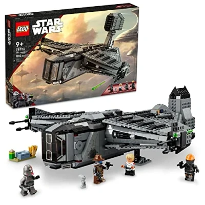Imagen de LEGO Star Wars The Justifier 75323, nave estelar de juguete para construir con minifigura Cad Bane y figura droide Todo 360, juego lotes malos, regalos niños, niños niñas
