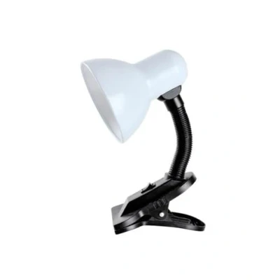 Imagen de GSC Flexo de escritorio con pinza Saidu E27 Blanco