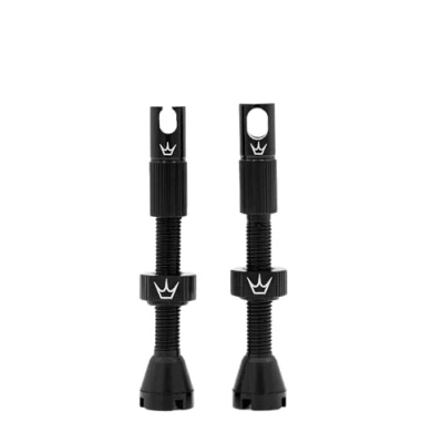 Imagen de Peaty&#039;s X Chris King MK2 Válvulas sin cámara Presta Bicicleta, Unisex, Negro, 60mm
