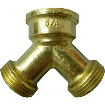 Imagen de S&amp;M 550621 Derivación Y Rosca Hembra 3/4&quot;, 2 Salidas Macho 3/4&quot;
