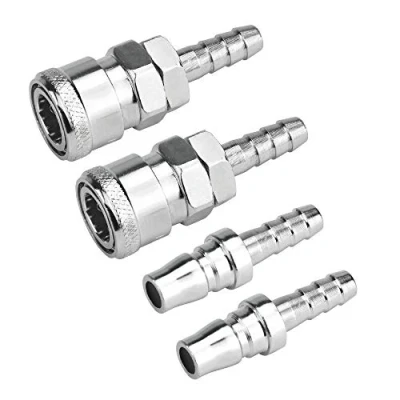 Imagen de KLYNGTSK 4 PCS Acoplador de Aire Conector Accesorios Rápidos Manguera Línea Neumática 8mm para Mangueras Compresor Neumático