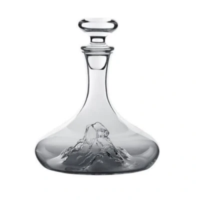 Imagen de Decantador de vino tinto cristal con cubierta antipolvo 100% soplado a mano sin plomo vidrio Iceberg modelado jarra regalo