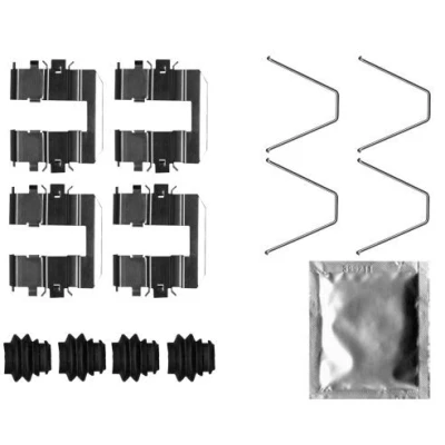 Imagen de Kit d&#039;accessoires, plaquette de frein à disque TEXTAR 82543700