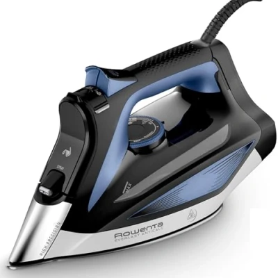 Imagen de Rowenta Everlast Antical Plancha de vapor 2700 W, recolector cal y función antical, golpe 220 g/min constante 45gr/min, suela Microsteam, Profile Láser antigoteo, azul