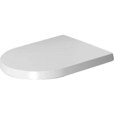 Imagen de Duravit 0020110000 by Starck Tapa WC Compacto, Blanco, Länge: 43,8 cm (verkürzte Version)