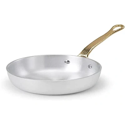 Imagen de Pentole Agnelli ALMA11110 Sartén pequeña con Mango de latón, Aluminio Profesional 3 mm, 10 cm