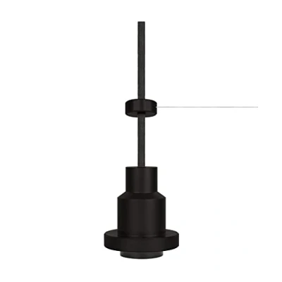 Imagen de LEDVANCE Vintage Edition 1906, Pendulum, schwarz, E27 Fassung, Deckenleuchte, flexibles Zugseilsystem, IP20, Gehäuse aus Aluminium